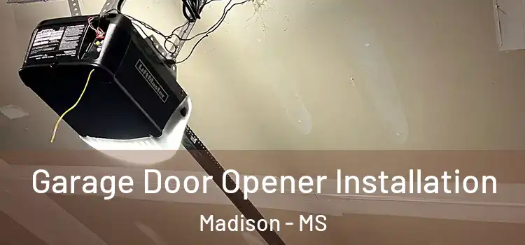  Garage Door Opener Installation Madison - MS