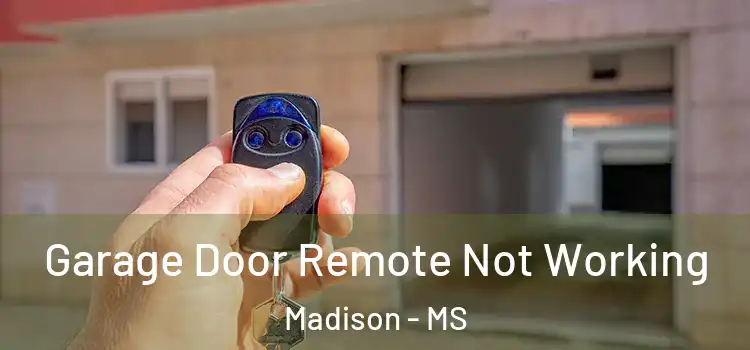  Garage Door Remote Not Working Madison - MS