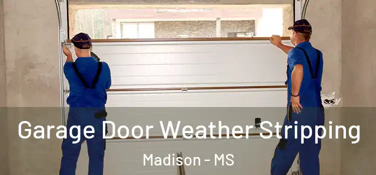  Garage Door Weather Stripping Madison - MS