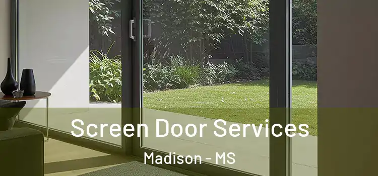 Screen Door Services Madison - MS